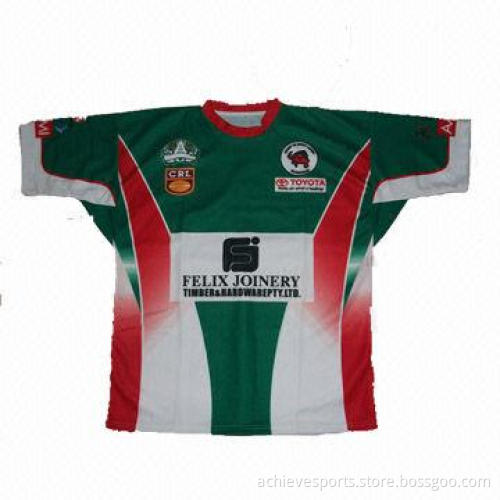 Customized rugby game shirt for club